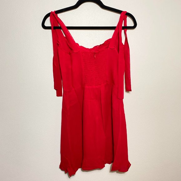 Reformation Christine Dress - Lipstick - Picture 8 of 15